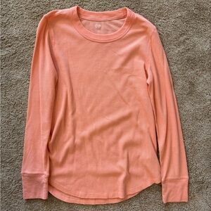 GAP Peach Long Sleeve Top